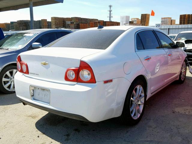 1G1ZE5E0XCF230492 - 2012 CHEVROLET MALIBU LTZ 白色 照片 4
