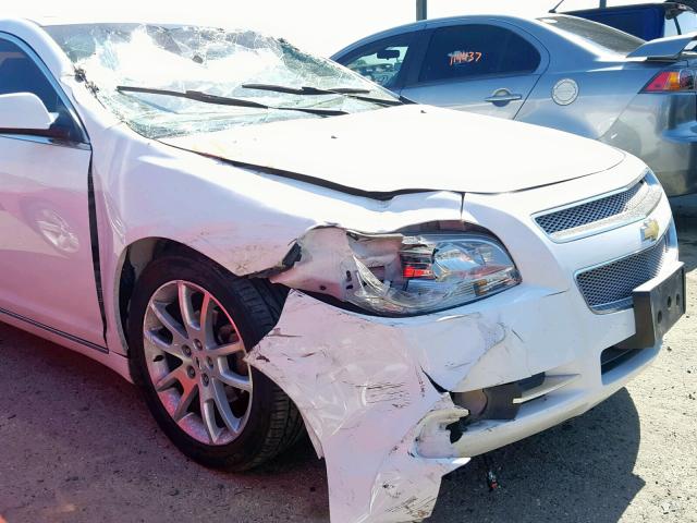 1G1ZE5E0XCF230492 - 2012 CHEVROLET MALIBU LTZ 白色 照片 9