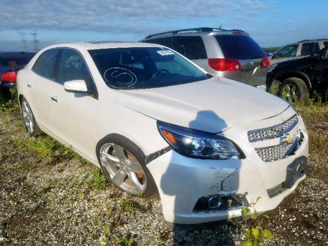 1G11J5SX7DF214259 - 2013 CHEVROLET MALIBU LTZ თეთრი ფოტო 1