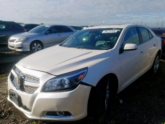 1G11J5SX7DF214259 - 2013 CHEVROLET MALIBU LTZ თეთრი ფოტო 2