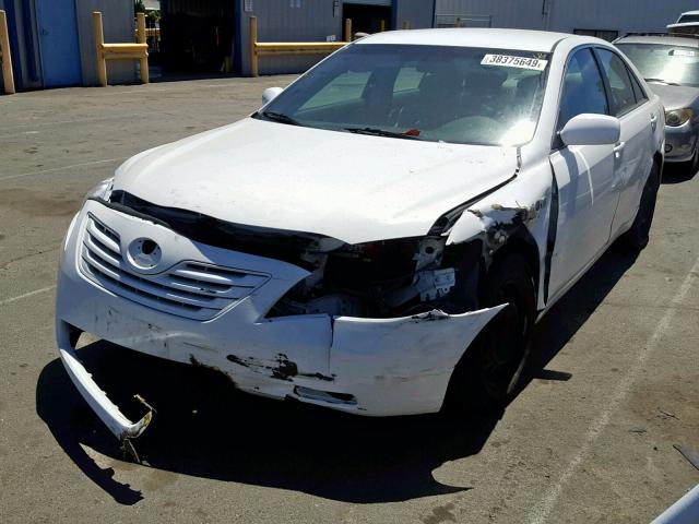 4T1BK46K07U545827 - 2007 TOYOTA CAMRY NEW WHITE photo 2