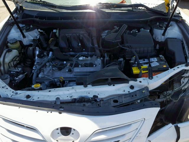 4T1BK46K07U545827 - 2007 TOYOTA CAMRY NEW WHITE photo 7