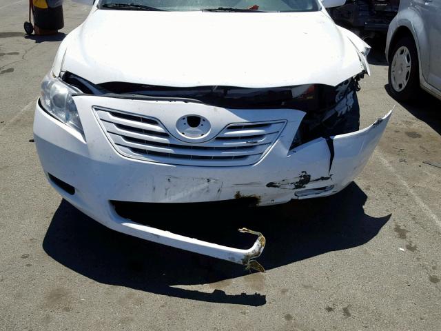 4T1BK46K07U545827 - 2007 TOYOTA CAMRY NEW WHITE photo 9