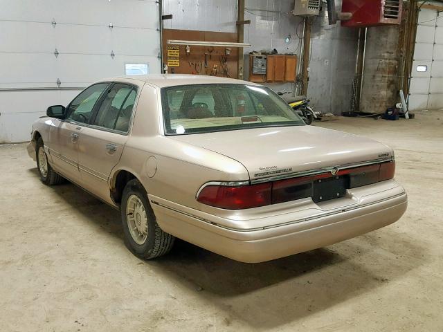 2MELM75W5VX633205 - 1997 MERCURY GRAND MARQ TAN photo 3