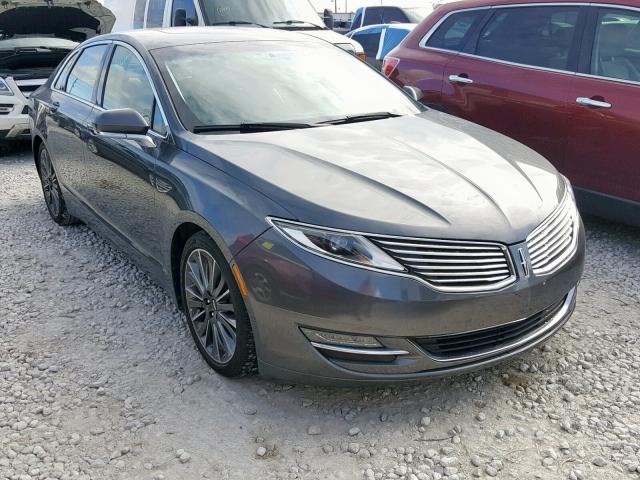 3LN6L2LU7GR633922 - 2016 LINCOLN MKZ HYBRID GRAY photo 1