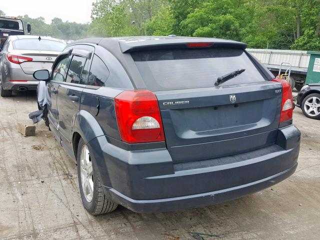 1B3HB48BX7D328315 - 2007 DODGE CALIBER SX CHARCOAL photo 3