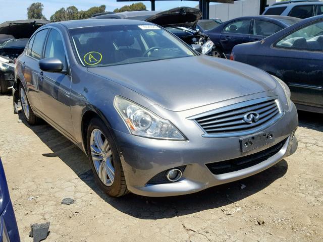 JN1CV6AP4BM501615 - 2011 INFINITI G37 BASE GRAY photo 1