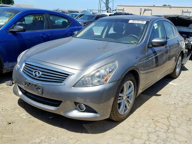 JN1CV6AP4BM501615 - 2011 INFINITI G37 BASE GRAY photo 2