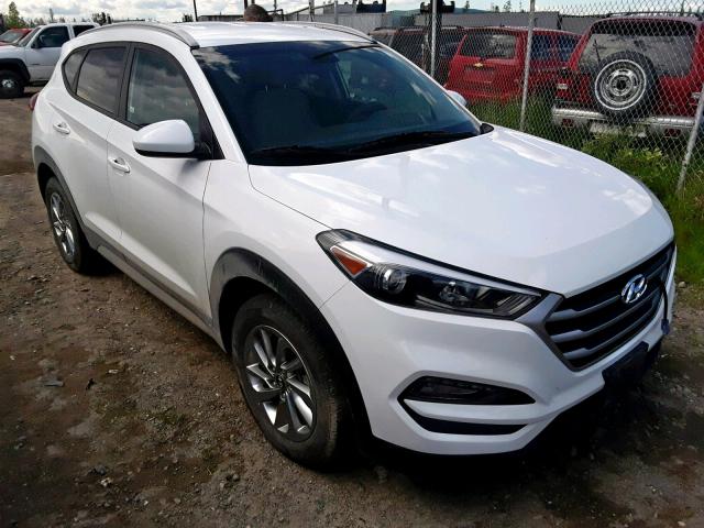 KM8J3CA48JU688480 - 2018 HYUNDAI TUCSON SEL WHITE photo 1