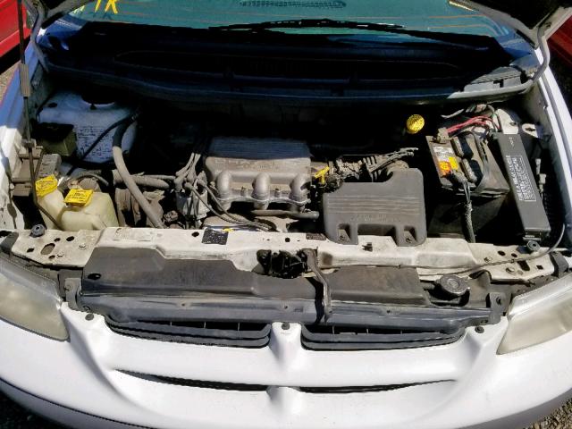 2B4GP4534WR668125 - 1998 DODGE CARAVAN SE WHITE photo 7