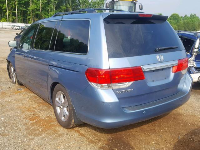 5FNRL3H95AB066016 - 2010 HONDA ODYSSEY TO BLUE photo 3