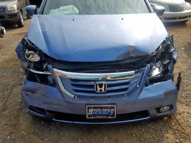 5FNRL3H95AB066016 - 2010 HONDA ODYSSEY TO BLUE photo 9