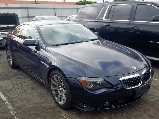 WBAEH13436CR51302 - 2006 BMW 650 I BLUE photo 1