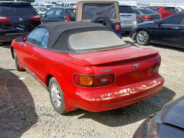 JT5ST87KXP0147759 - 1993 TOYOTA CELICA GT RED photo 3