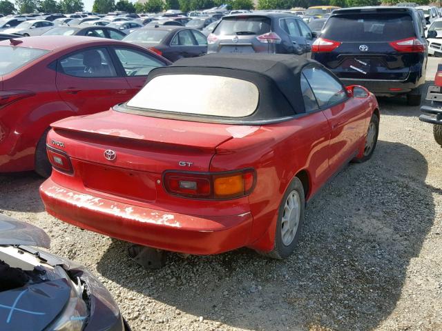 JT5ST87KXP0147759 - 1993 TOYOTA CELICA GT RED photo 4