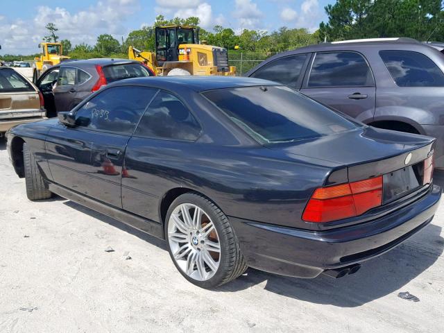 WBAEG2315MCB73731 - 1991 BMW 850 I AUTO BLACK photo 3