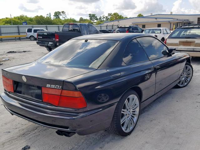 WBAEG2315MCB73731 - 1991 BMW 850 I AUTO BLACK photo 4