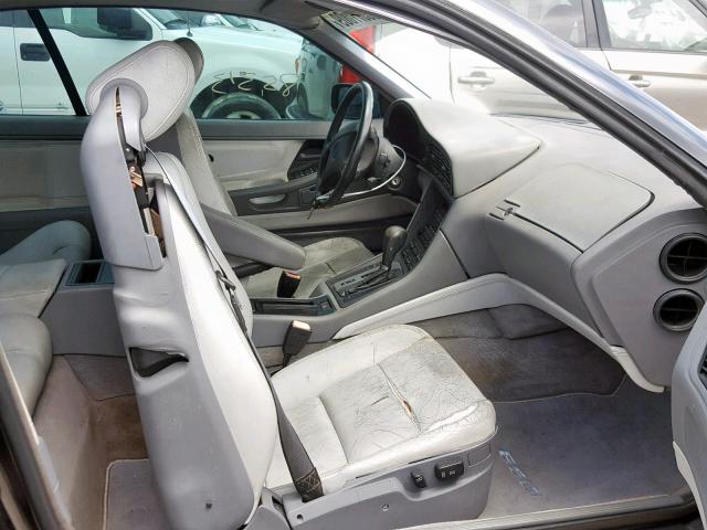 WBAEG2315MCB73731 - 1991 BMW 850 I AUTO BLACK photo 5