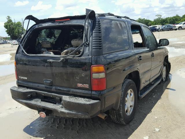 1GKEK63U23J255902 - 2003 GMC YUKON DENA BLACK photo 4