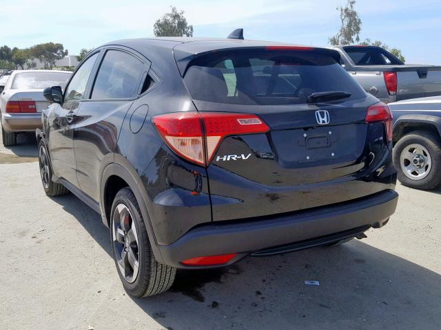 3CZRU5H51JG705745 - 2018 HONDA HR-V EX BLACK photo 3