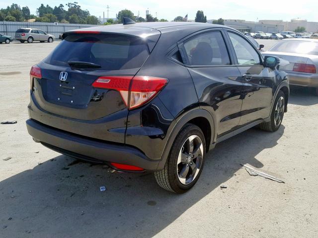 3CZRU5H51JG705745 - 2018 HONDA HR-V EX BLACK photo 4