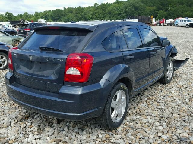 1B3HB48B58D524714 - 2008 DODGE CALIBER SX BLUE photo 4