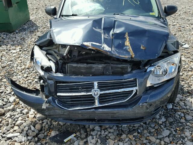 1B3HB48B58D524714 - 2008 DODGE CALIBER SX BLUE photo 9