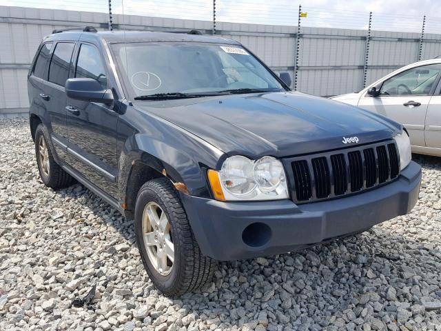 1J8GR48K87C568161 - 2007 JEEP GRAND CHER BLACK photo 1