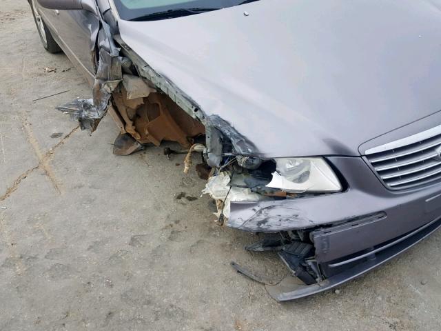 KMHFC46F47A157468 - 2007 HYUNDAI AZERA SE GRAY photo 9