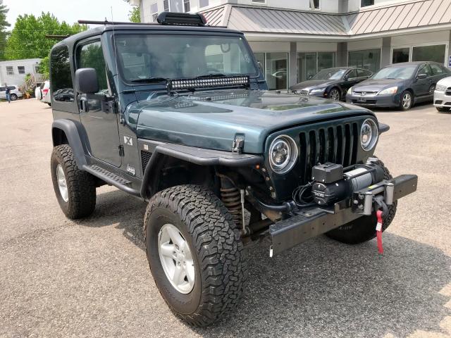 1J4FA39S46P715788 - 2006 JEEP WRANGLER X GRAY photo 1