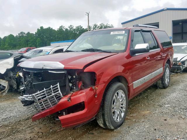 5LMFL27547LJ12705 - 2007 LINCOLN NAVIGATOR 红色 照片 2