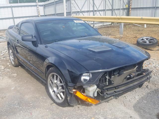 1ZVHT88SX75340023 - 2007 FORD MUSTANG SH BLACK photo 1