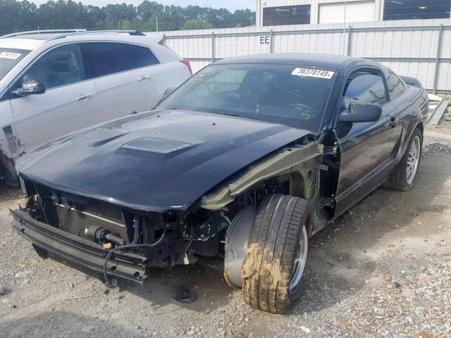 1ZVHT88SX75340023 - 2007 FORD MUSTANG SH BLACK photo 2