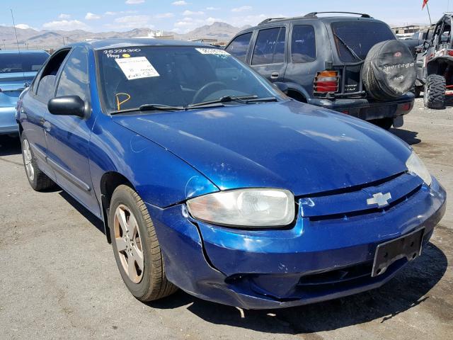 1G1JF52F947174382 - 2004 CHEVROLET CAVALIER L BLUE photo 1