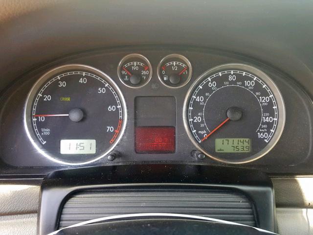 WVWTH63BX2P232377 - 2002 VOLKSWAGEN PASSAT GLX 绿色 照片 8