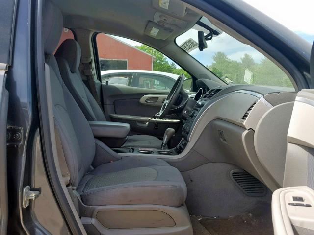 1GNKVFED3BJ320121 - 2011 CHEVROLET TRAVERSE L BLACK photo 5