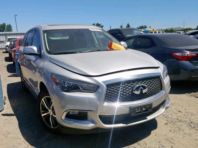 5N1DL0MM1KC553520 - 2019 INFINITI QX60 LUXE SILVER photo 1