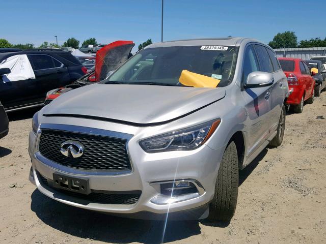 5N1DL0MM1KC553520 - 2019 INFINITI QX60 LUXE SILVER photo 2