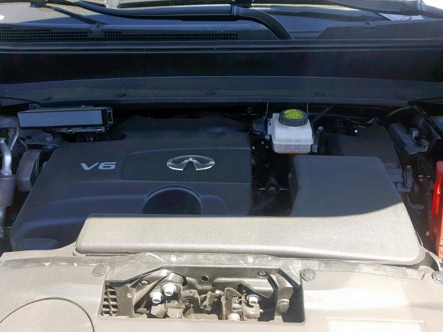 5N1DL0MM1KC553520 - 2019 INFINITI QX60 LUXE SILVER photo 7