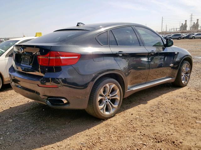 5UXFG8C5XCL590107 - 2012 BMW X6 XDRIVE5 BLACK photo 4