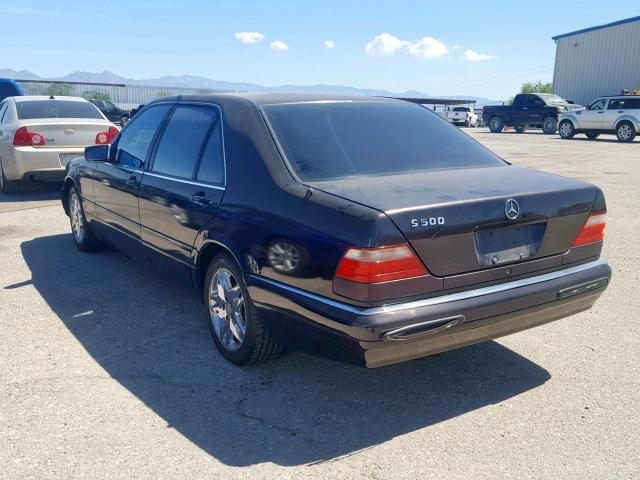 WDBGA51G5VA357825 - 1997 MERCEDES-BENZ S 500 BROWN photo 3