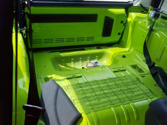 1C4AJWAG9DL551760 - 2013 JEEP WRANGLER S GREEN photo 6