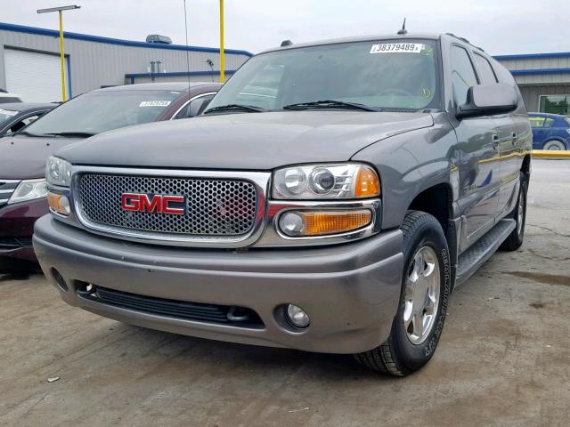 1GKFK66U04J284235 - 2004 GMC YUKON XL D SILVER photo 2