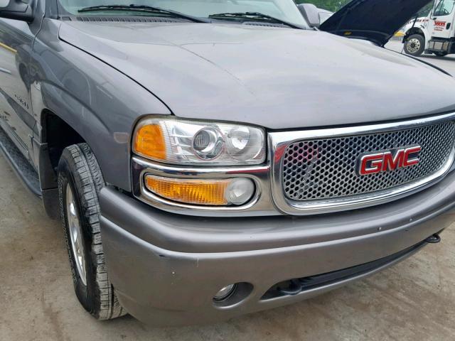 1GKFK66U04J284235 - 2004 GMC YUKON XL D SILVER photo 9