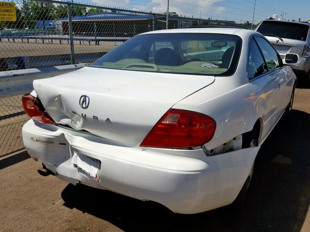 19UYA42491A030084 - 2001 ACURA 3.2CL WHITE photo 4