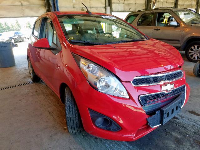 KL8CB6S95DC611015 - 2013 CHEVROLET SPARK LS RED photo 1