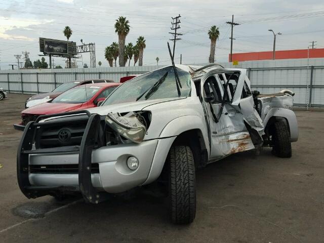 3TMJU62N46M009133 - 2006 TOYOTA TACOMA PRE SILVER photo 2