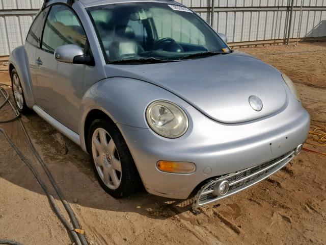 3VWDD21C63M435971 - 2003 VOLKSWAGEN NEW BEETLE Gümüş foto 1