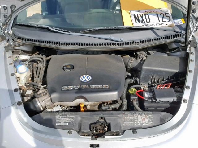 3VWDD21C63M435971 - 2003 VOLKSWAGEN NEW BEETLE Gümüş foto 7