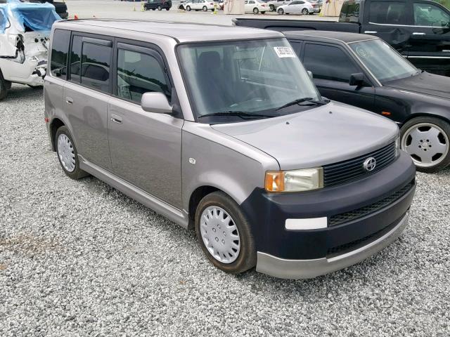 JTLKT324950170595 - 2005 TOYOTA SCION XB SILVER photo 1